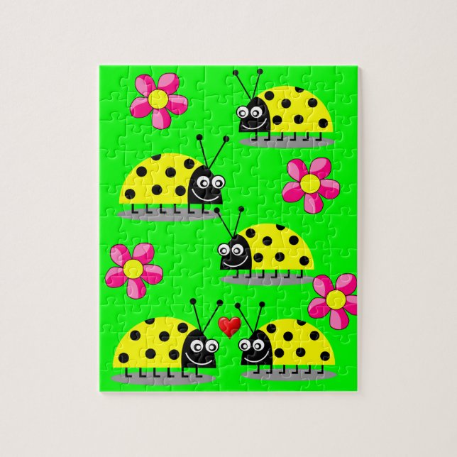 Ladybug Jigsaw Puzzle (Vertikal)