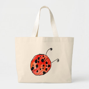 Ladybug Jumbo Stoffbeutel