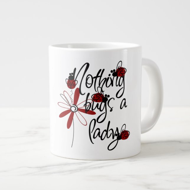 Ladybug - Jumbo-Tasse (Vorderseite Rechts)