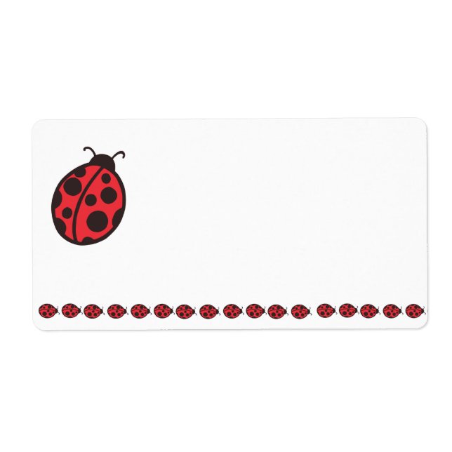 Ladybug-Label (Vorne)