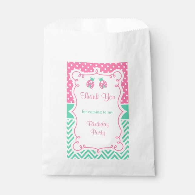 Ladybug Ladybird Geschenktütchen (Vorderseite)