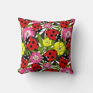 Ladybug Ladybird Niedlich Childrens Kinderzimmer Kissen