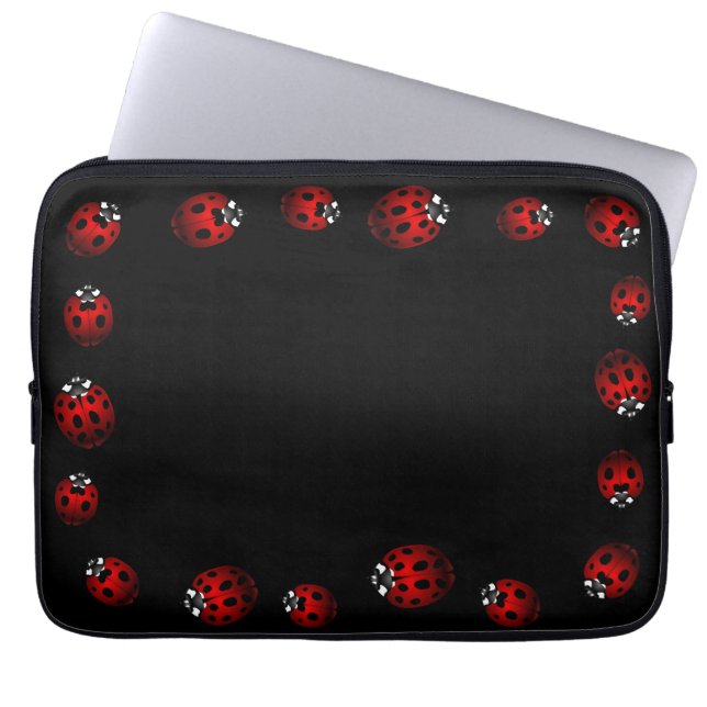 Ladybug Laptop Sleeve Ladybird Tablet Hüllen (Vorderseite)