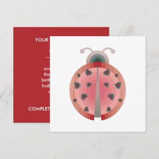 ladybug-Liebe Einladung