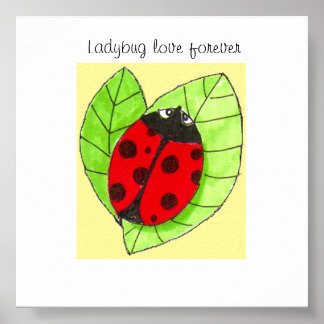 Ladybug Liebe Forever Poster