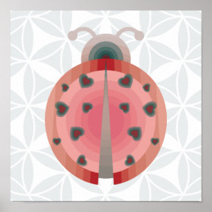 ladybug-Liebe Poster