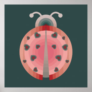 ladybug-Liebe Poster