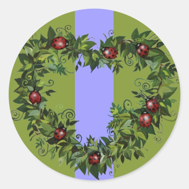 Ladybug Liebe Sticker (Vorderseite)