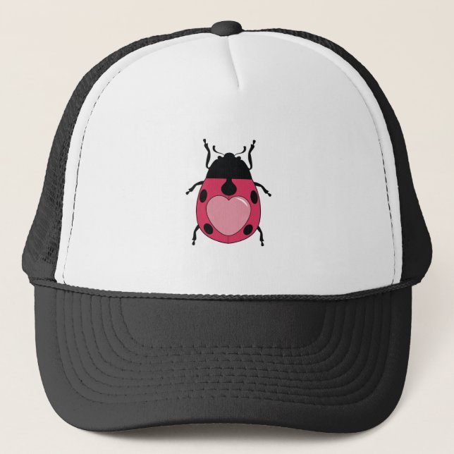 LADYBUG-LIEBE TRUCKERKAPPE (Vorderseite)
