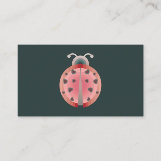 ladybug-Liebe Visitenkarte (Vorderseite)