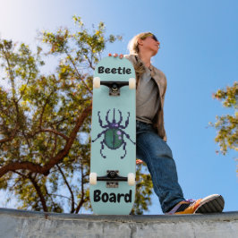 Ladybug, lieveheersbeestje pixelart skateboard