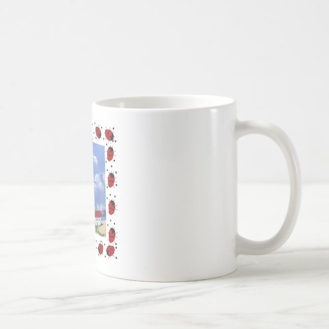 Ladybug Lighthouses Tasse (Rechts)