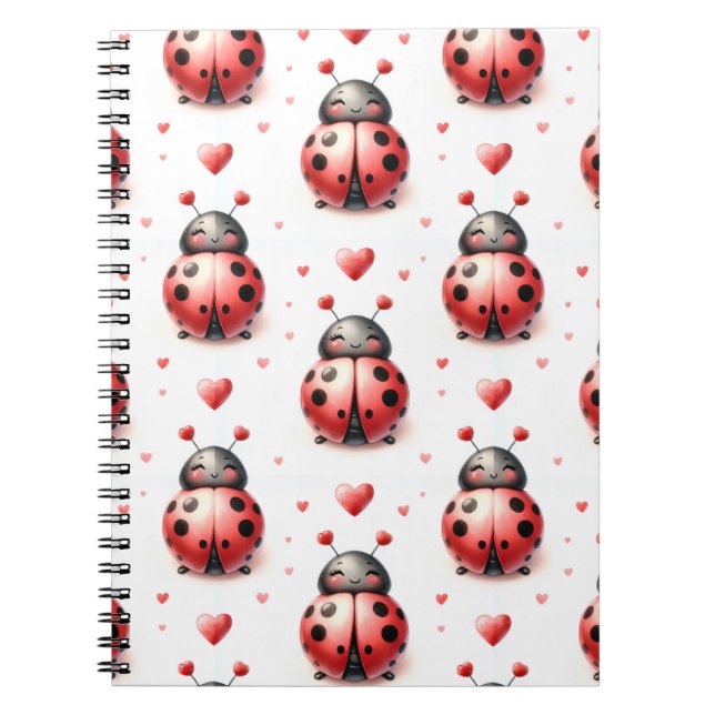 Ladybug Love Notizblock (Vorderseite)