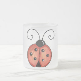 Ladybug Mattglastasse