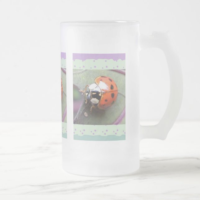 Ladybug Mattierte Tasse (Rechts)