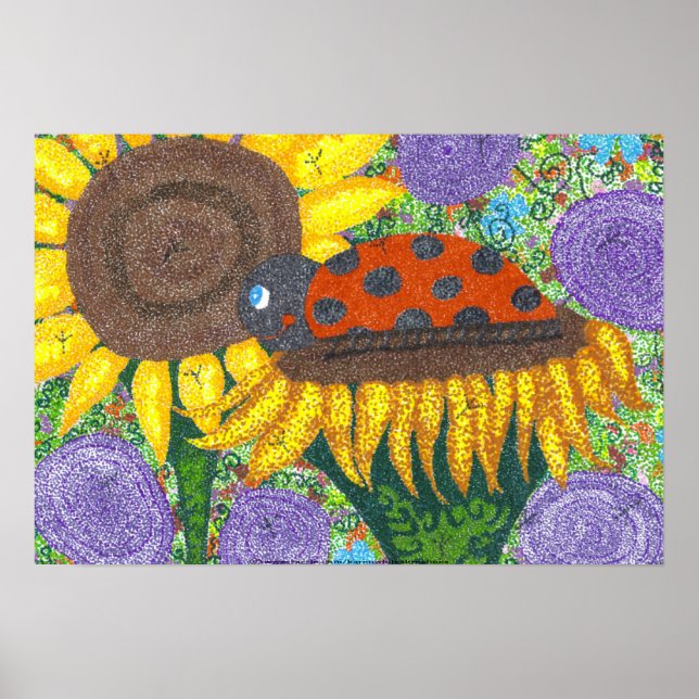 Ladybug Nachmittagposter Poster (Vorne)