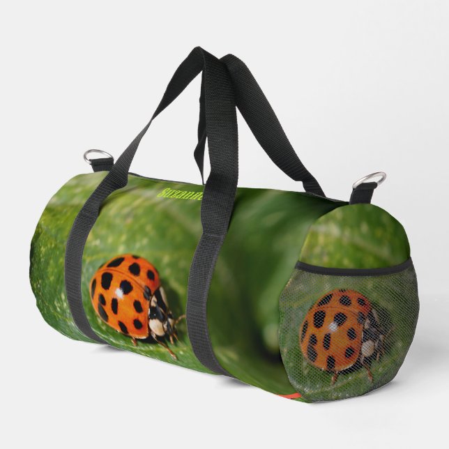 Ladybug Nah Personalisiert Duffle Bag (Rechte Ecke)