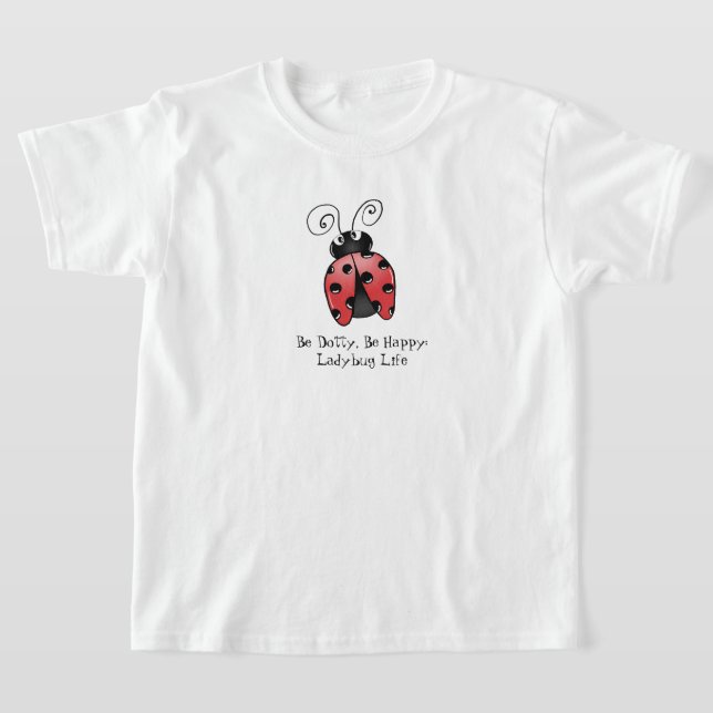 Ladybug Naturschönes Design für den Garten T-Shirt (Ablage )