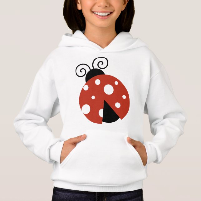 Ladybug, Niedliche Ladybug, Red Ladybug, Ladybird Hoodie (Vorderseite)