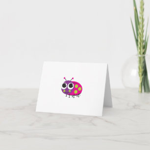 Ladybug Notecard Karte