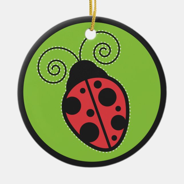 Ladybug Ornament (Vorne)