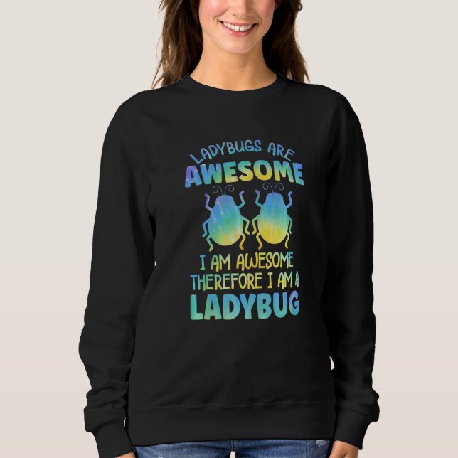 Ladybug Outfit Insect Ladybugs for Women Girls Pre Sweatshirt (Vorderseite)