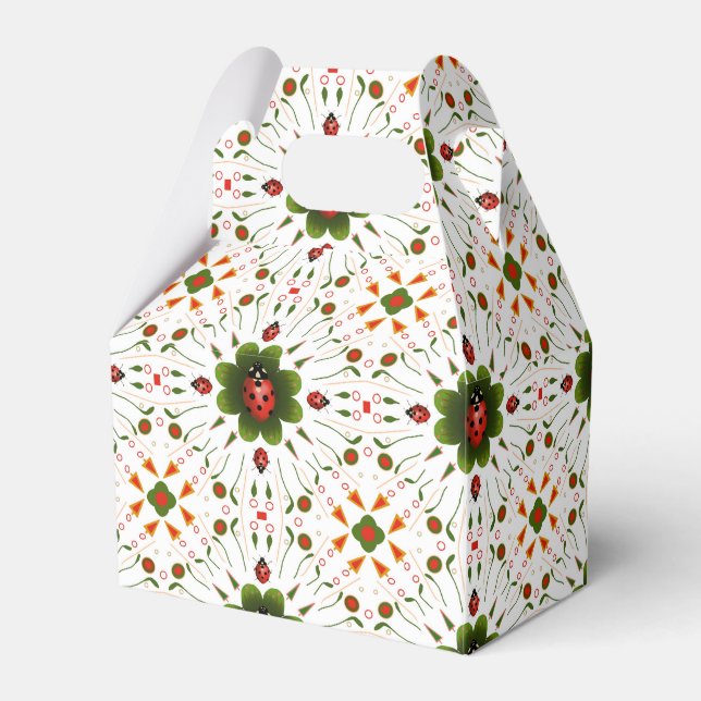 Ladybug Party Geschenkschachtel (Vorderseite)