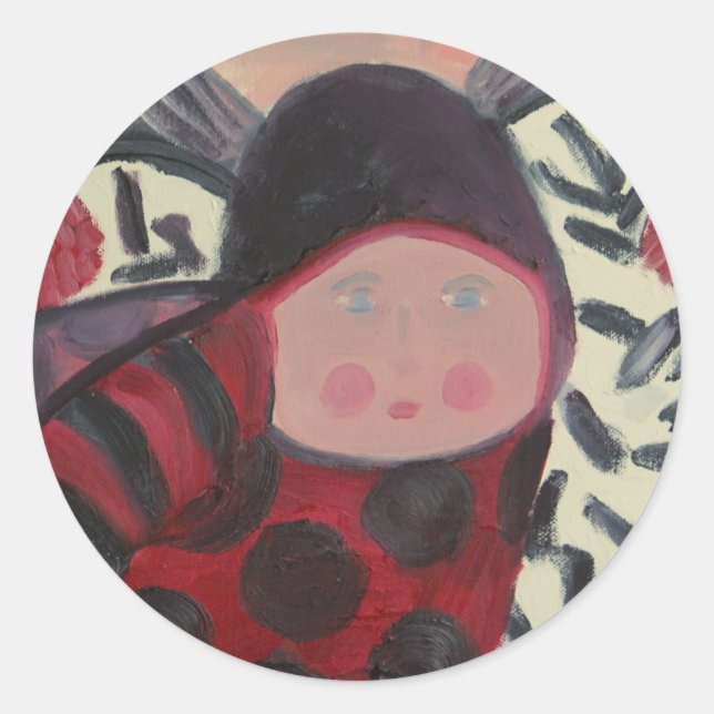 Ladybug Party Sticker (Vorderseite)