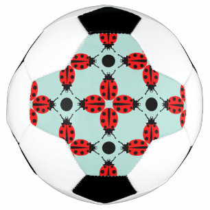 Ladybug Pattern Fußball