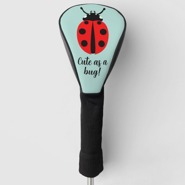 Ladybug Pattern Golf Headcover (Vorderseite)