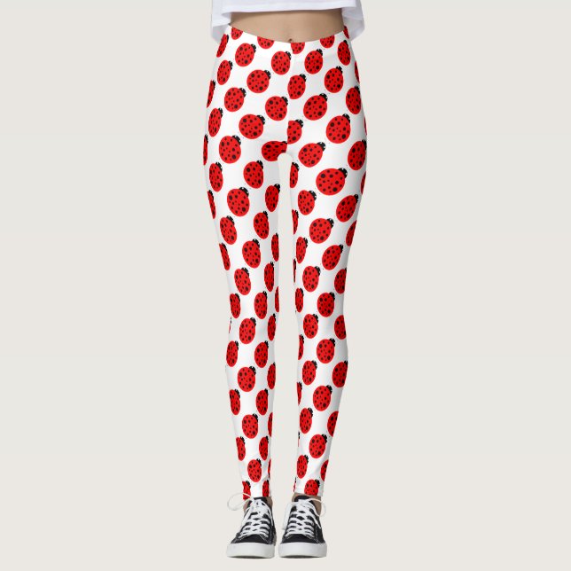 Ladybug Pattern Leggings (Vorderseite)