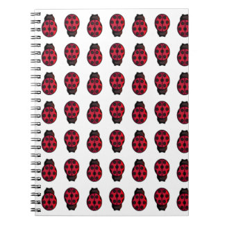 Ladybug Pattern Notizblock