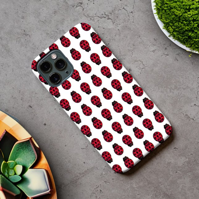 Ladybug Pattern Phone Case (Von Creator hochgeladen)