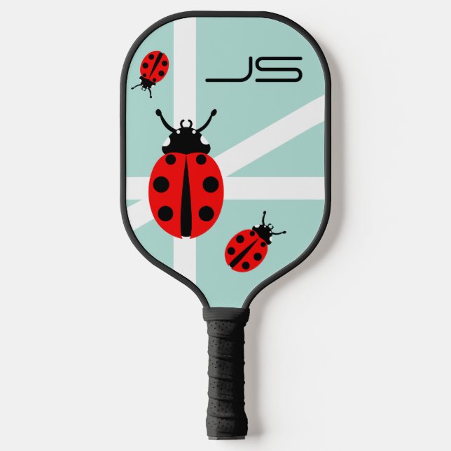 Ladybug Pattern Pickleball Schläger (Vorderseite)