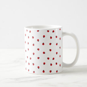 Ladybug Pattern Tasse