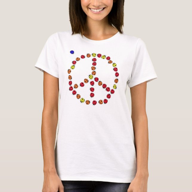 Ladybug Peace T - Shirt (Vorderseite)