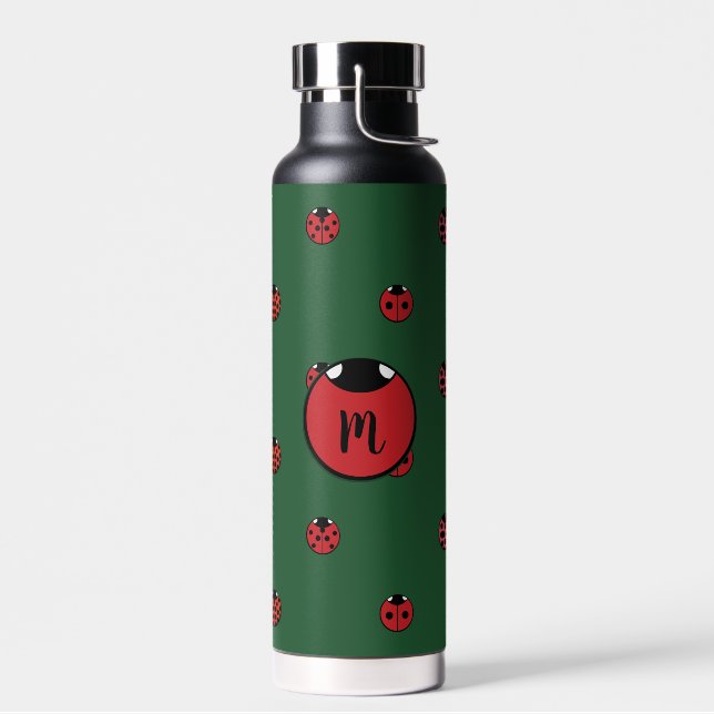 Ladybug Polka Dots Trinkflasche (Links)
