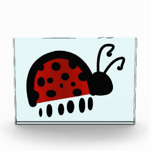 Ladybug Postcard Fotoblock