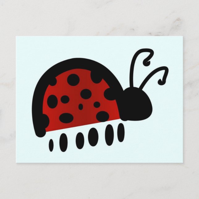 Ladybug Postkarte (Vorderseite)