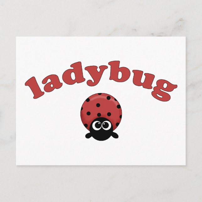 Ladybug Postkarte (Vorderseite)