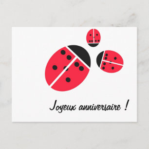 Ladybug Postkarte