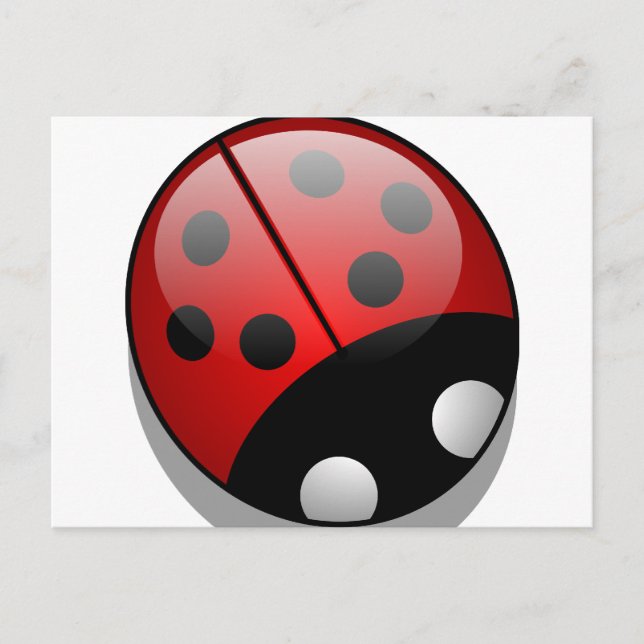 Ladybug Postkarte (Vorderseite)