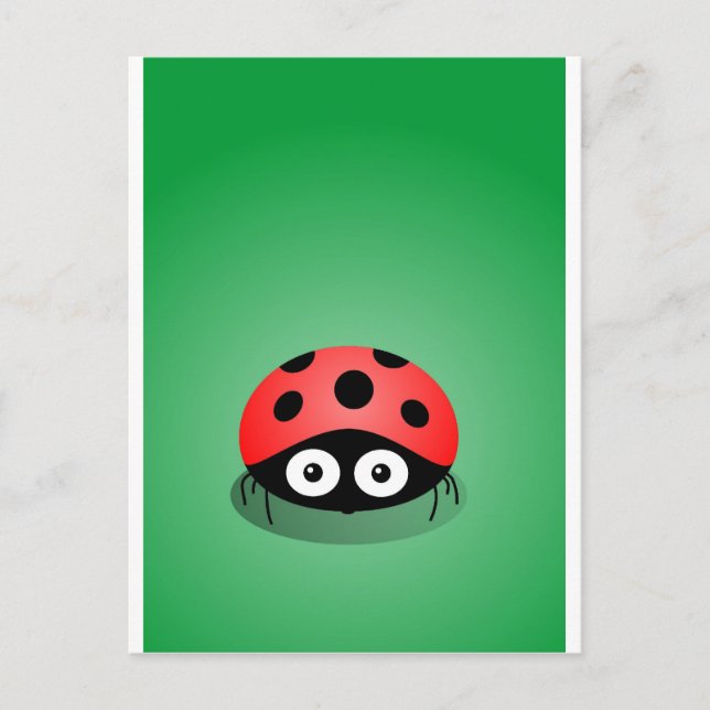 Ladybug Postkarte (Vorderseite)
