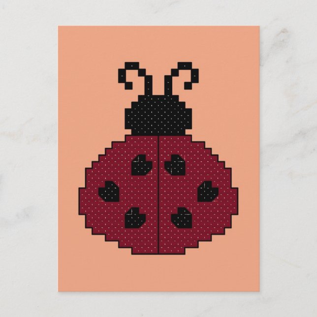 Ladybug Postkarte (Vorderseite)