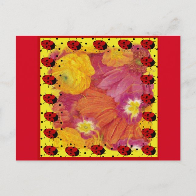 Ladybug Postkarte (Vorderseite)