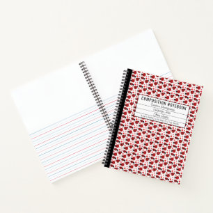 Ladybug Primär-Komposition-Notebook-Story-Journal Notizbuch