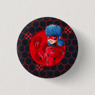 Ladybug Red Abzeichen Button