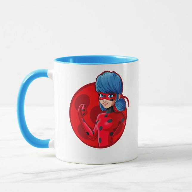 Ladybug Red Abzeichen Tasse (Links)