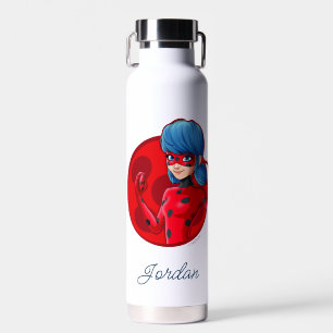 Ladybug Red Abzeichen Trinkflasche