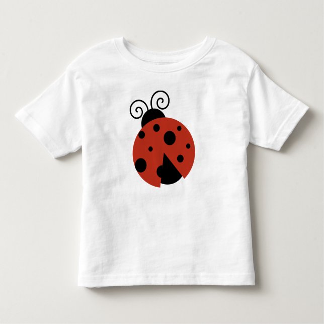 Ladybug, Red Ladybug, Niedliche Ladybug, Ladybird Kleinkind T-shirt (Vorderseite)